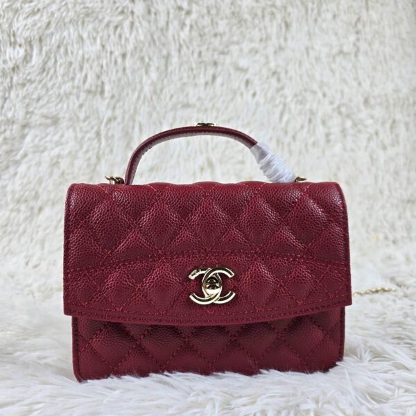 [REP 1:1] Chanel Balo Woc Red luxury Bag  For Women, Women's Bags 18cm