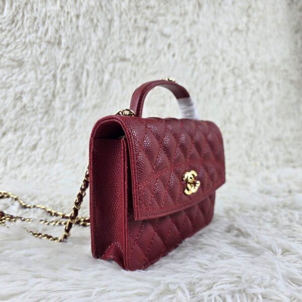 [REP 1:1] Chanel Balo Woc Red luxury Bag  For Women, Women's Bags 18cm