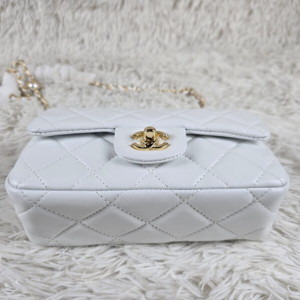 [REP 1:1] Chanel Mini Love Flap Bag White luxury Bag  For Women, Women's Bags 20cm