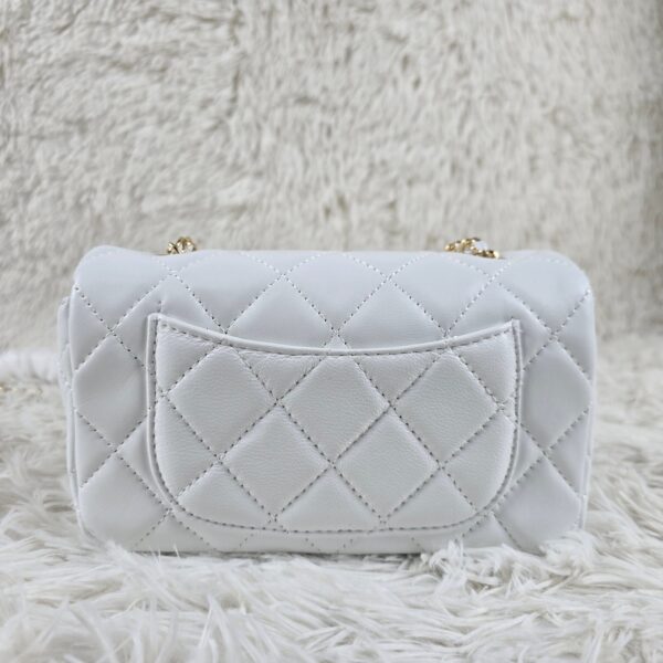 [REP 1:1] Chanel Mini Love Flap Bag White luxury Bag  For Women, Women's Bags 20cm