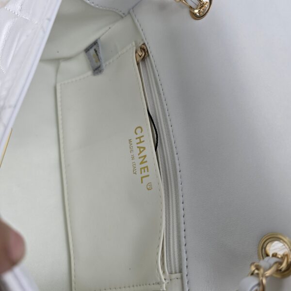 [REP 1:1] Chanel Mini Love Flap Bag White luxury Bag  For Women, Women's Bags 20cm