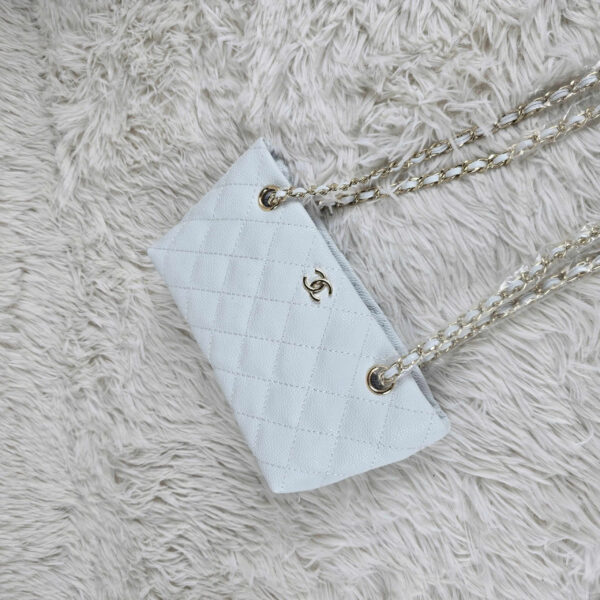 [ [REP 1:1] Chanel Small 24P White hobo luxury Bag  For Women, Women's Bags 18cm
