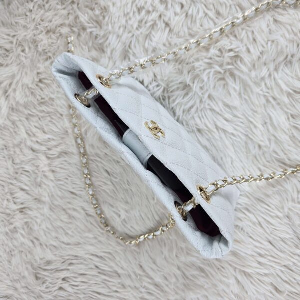 [ [REP 1:1] Chanel Small 24P White hobo luxury Bag  For Women, Women's Bags 18cm