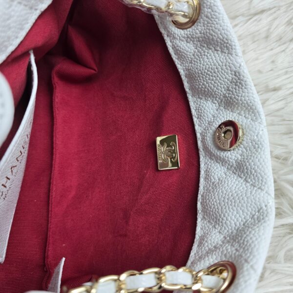 [ [REP 1:1] Chanel Small 24P White hobo luxury Bag  For Women, Women's Bags 18cm