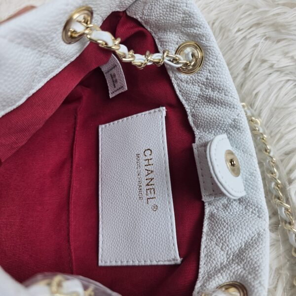 [ [REP 1:1] Chanel Small 24P White hobo luxury Bag  For Women, Women's Bags 18cm