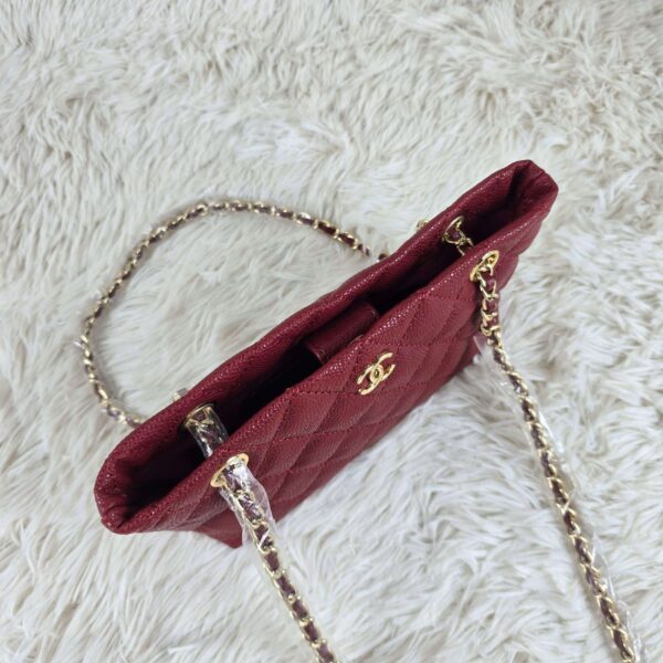 [ [REP 1:1] Chanel Small 24P Red hobo luxury Bag  For Women, Women's Bags 18cm
