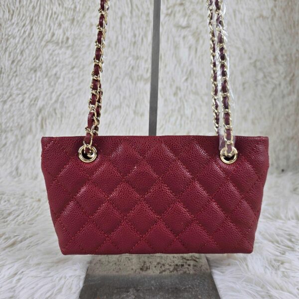 [ [REP 1:1] Chanel Small 24P Red hobo luxury Bag  For Women, Women's Bags 18cm