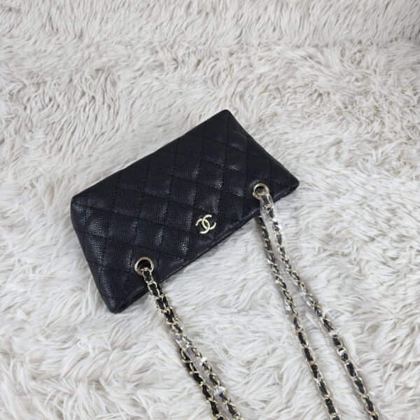 [ [REP 1:1] Chanel Small 24P Black hobo luxury Bag  For Women, Women's Bags 18cm