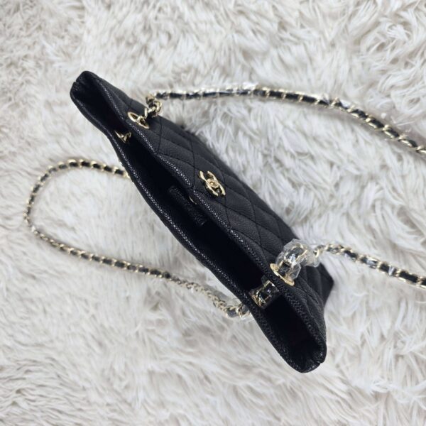 [ [REP 1:1] Chanel Small 24P Black hobo luxury Bag  For Women, Women's Bags 18cm