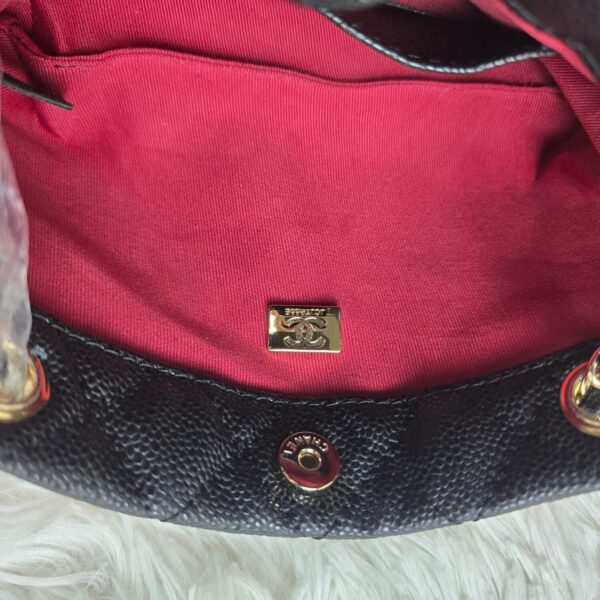 [ [REP 1:1] Chanel Small 24P Black hobo luxury Bag  For Women, Women's Bags 18cm