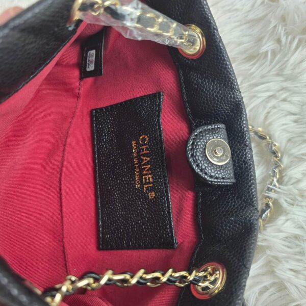 [ [REP 1:1] Chanel Small 24P Black hobo luxury Bag  For Women, Women's Bags 18cm