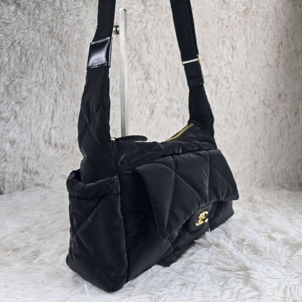 [REP 1:1] Chanel Ski series hobo small flannel luxury Bag  For Women, Women's Bags 32cm