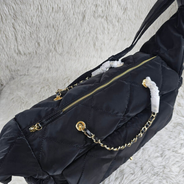 [REP 1:1] Chanel 24N Ski Series Nylon Fabric Large Flannel luxury Bag  For Women, Women's Bags 44cm