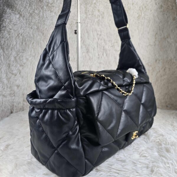 [REP 1:1] Chanel 24N Ski Series Nylon Fabric Large Sheep Pattern luxury Bag  For Women, Women's Bags 44cm