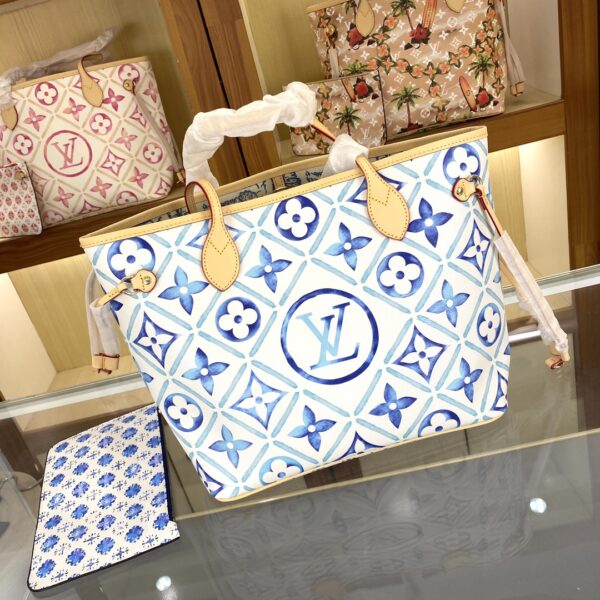 1:1 Replica Louis Vuitton LV Neverfull MM Autres Toiles Monogram 1 Luxury Bag For Women M11263 M25317 M45684 m45685 m40995 - 31 cm