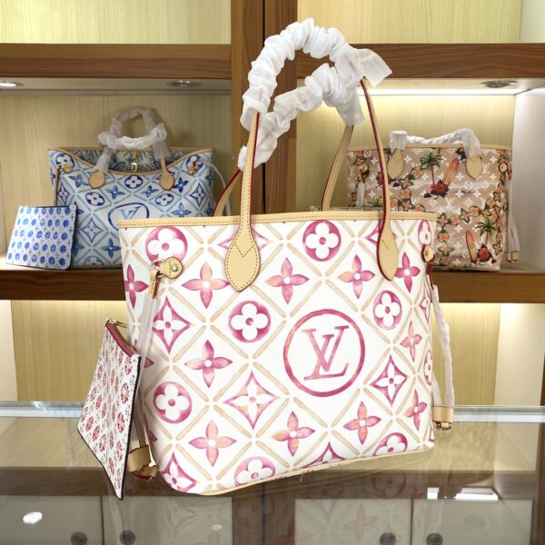 1:1 Replica Louis Vuitton LV Neverfull MM Autres Toiles Monogram 2 Luxury Bag For Women M11263 M25317 M45684 m45685 m40995 - 31 cm
