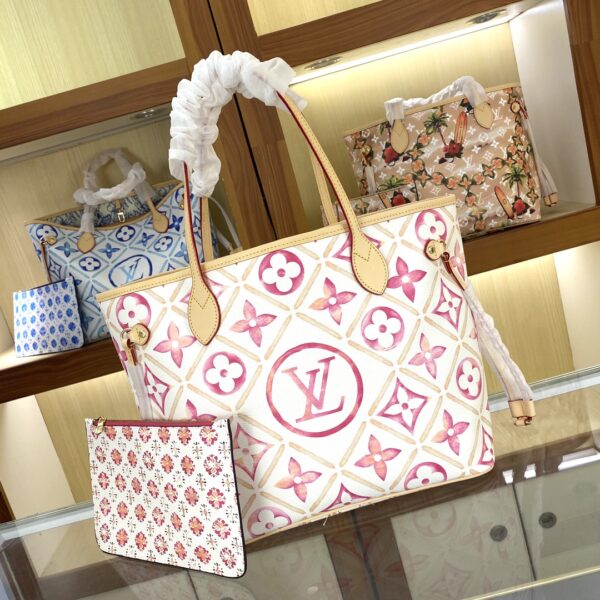 1:1 Replica Louis Vuitton LV Neverfull MM Autres Toiles Monogram 2 Luxury Bag For Women M11263 M25317 M45684 m45685 m40995 - 31 cm