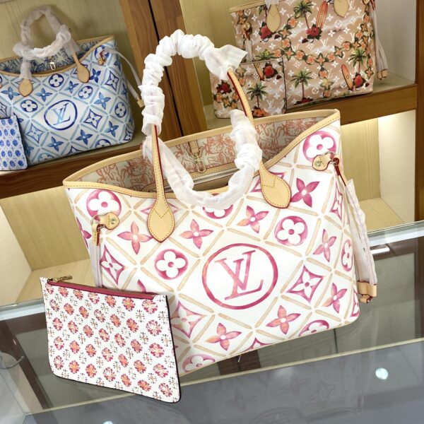 1:1 Replica Louis Vuitton LV Neverfull MM Autres Toiles Monogram 2 Luxury Bag For Women M11263 M25317 M45684 m45685 m40995 - 31 cm