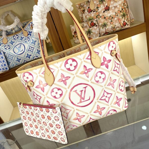 1:1 Replica Louis Vuitton LV Neverfull MM Autres Toiles Monogram 2 Luxury Bag For Women M11263 M25317 M45684 m45685 m40995 - 31 cm