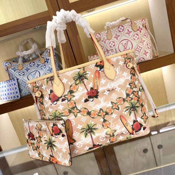 1:1 Replica Louis Vuitton LV Neverfull MM Autres Toiles Monogram 3 Luxury Bag For Women M11263 M25317 M45684 m45685 m40995 - 31 cm