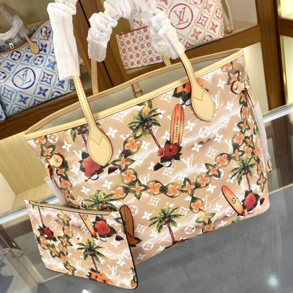 1:1 Replica Louis Vuitton LV Neverfull MM Autres Toiles Monogram 3 Luxury Bag For Women M11263 M25317 M45684 m45685 m40995 - 31 cm