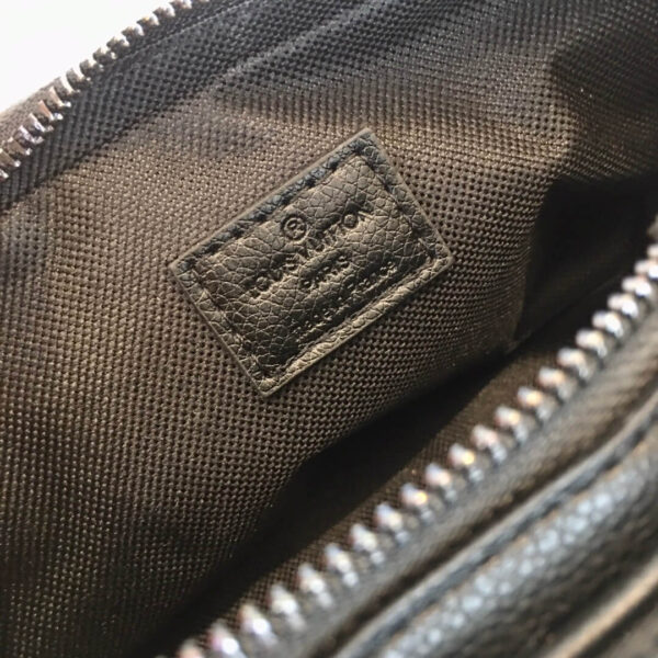 1:1 Replica Louis Vuitton LV Alpha Wearable Wallet Monogram Shadow Leather Unique Bag For Unisex M82544 - 18.5 cm