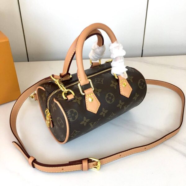 1:1 Replica Louis Vuitton LV Nano Speedy Dating Monogram Luxury Bag For Women M13226 - 18 cm