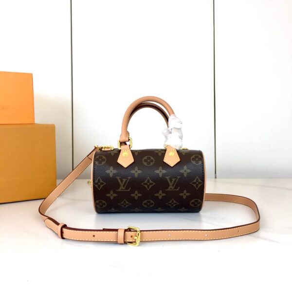 1:1 Replica Louis Vuitton LV Nano Speedy Dating Monogram Luxury Bag For Women M13226 - 18 cm