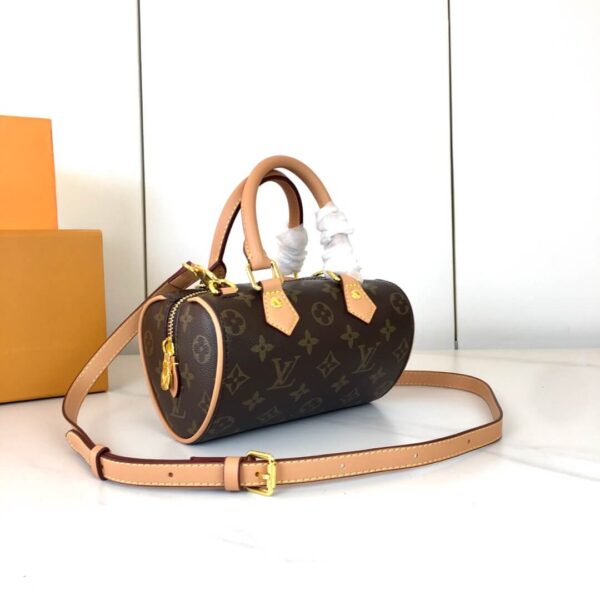 1:1 Replica Louis Vuitton LV Nano Speedy Dating Monogram Luxury Bag For Women M13226 - 18 cm