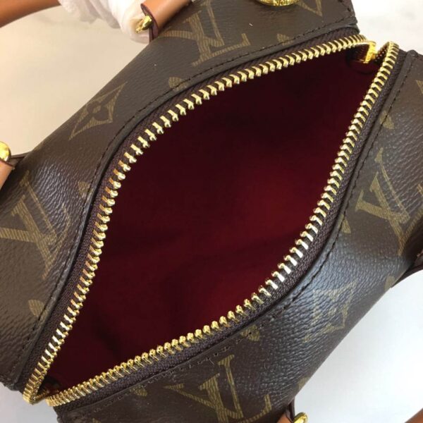 1:1 Replica Louis Vuitton LV Nano Speedy Dating Monogram Luxury Bag For Women M13226 - 18 cm