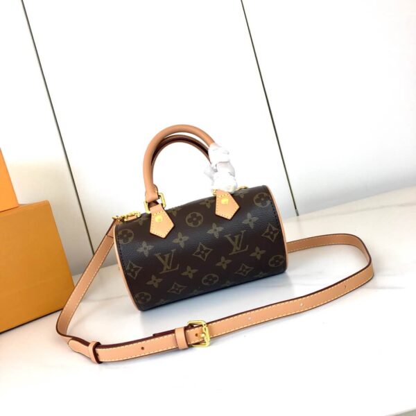 1:1 Replica Louis Vuitton LV Nano Speedy Dating Monogram Luxury Bag For Women M13226 - 18 cm