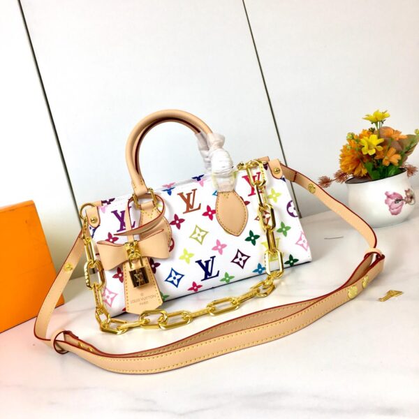 1:1 Replica Louis Vuitton LV X TM Onthego East West Chain Autres Toiles Monogram Luxury Bag For Women M13260 M46653 - 25 cm