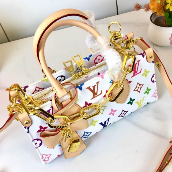 1:1 Replica Louis Vuitton LV X TM Onthego East West Chain Autres Toiles Monogram Luxury Bag For Women M13260 M46653 - 25 cm
