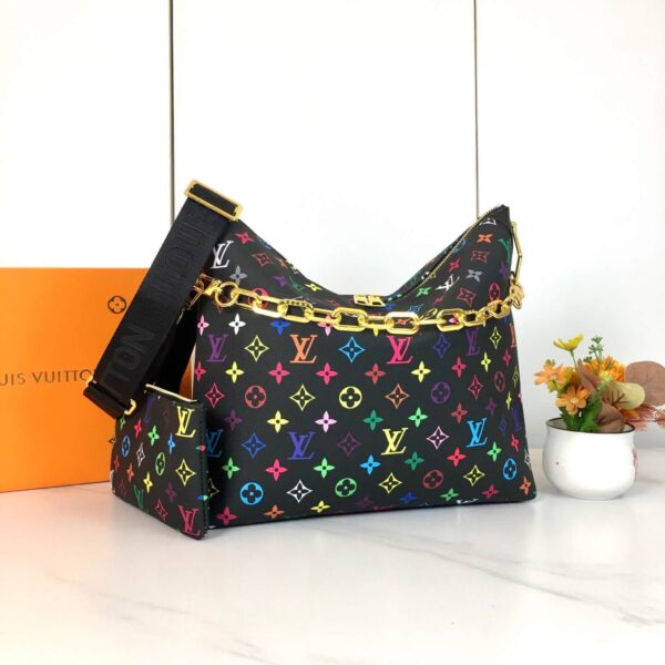 1:1 Replica Louis Vuitton LV Cosmetic Coussin shoulder 2 Luxury bag M12068 M12071 M12072 38cm