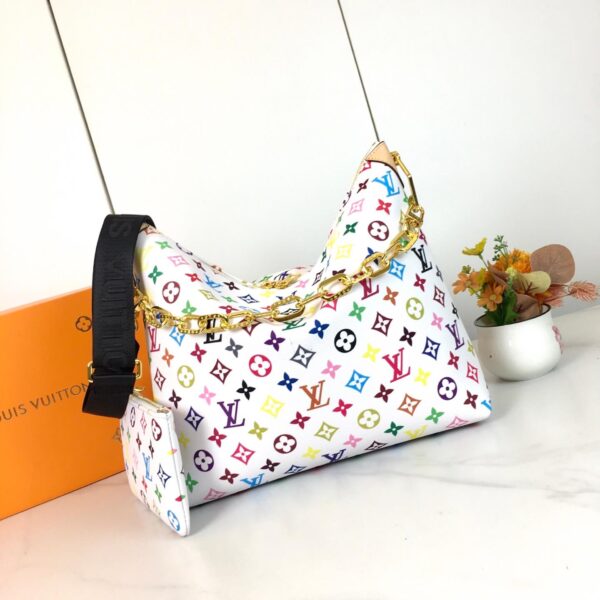 1:1 Replica Louis Vuitton LV Cosmetic Coussin shoulder 1 Luxury bag M12068 M12071 M12072 38cm