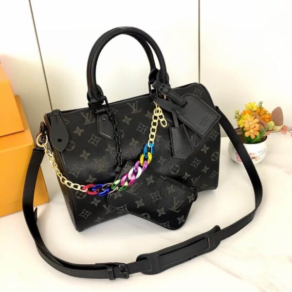 1:1 Replica Louis Vuitton LV Speedy p9 Bandouliere 30 Autres Cuirs Monogram Luxury Bag For Women M13904,M46803,M11078M40391 - 30 cm