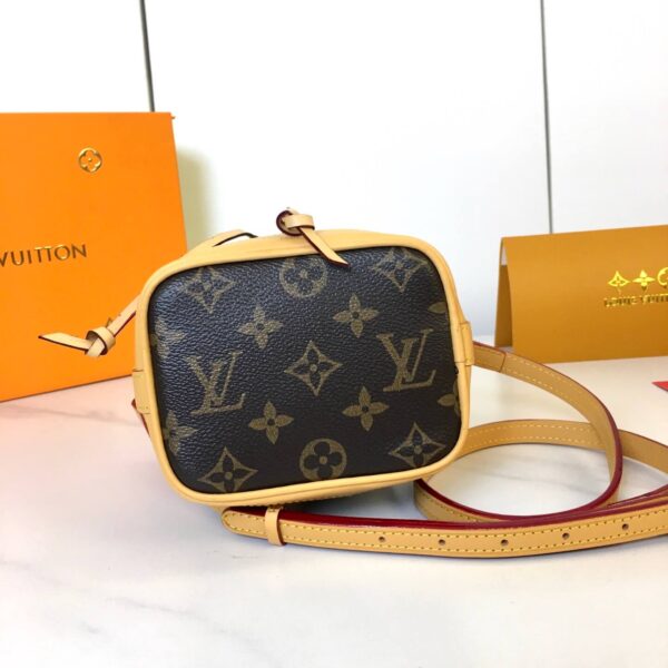 1:1 Replica Louis Vuitton LV Nano Noe Monogram Luxury Bag For Women M81266 - 16 cm