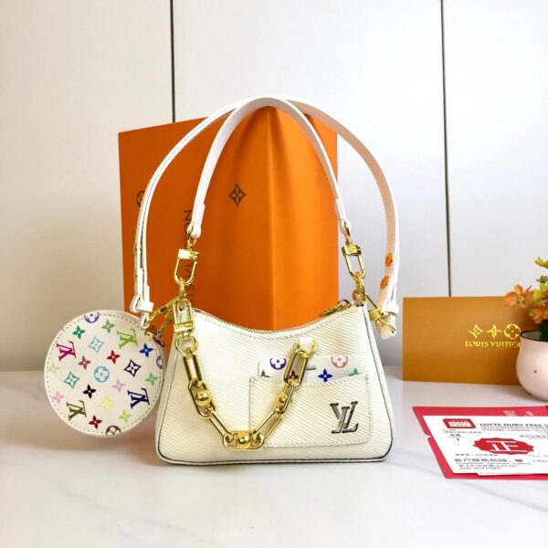 1:1 Replica Louis Vuitton LV x Tm Marellini Epi Luxury Bag For Women M13100 - 19 cm