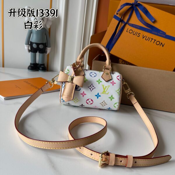 1:1 Replica Louis Vuitton LV x TM Nano Speedy Autres Toiles Monogram Luxury Bag For Women M13391 - 16cm/ 6.3in