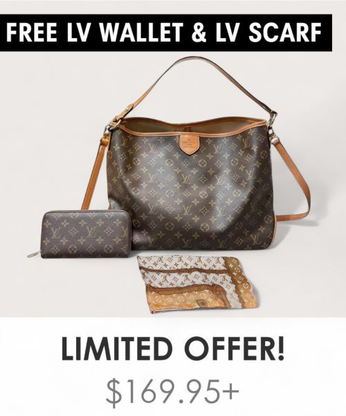 Big Bag + Gifts (FREE LV Wallet & FREE LV Scarf)
