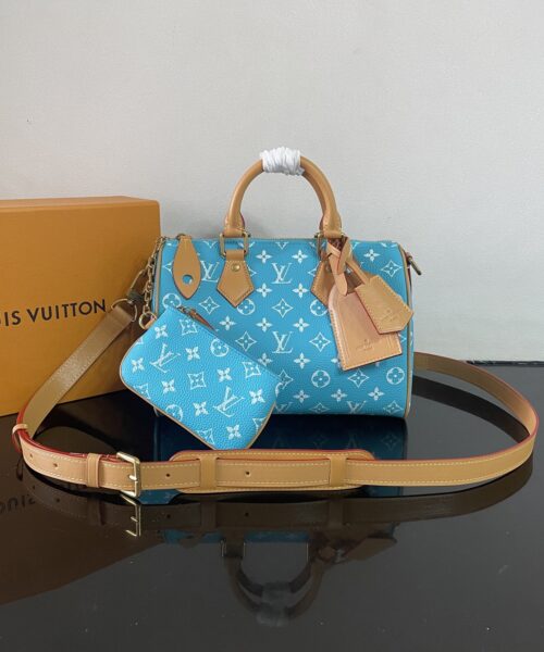 1:1 Replica Louis Vuitton LV Speedy P9 Bandoulière 25 Monogram Pattern Luxury Bag For Women 9.8in/25cm - M1156124