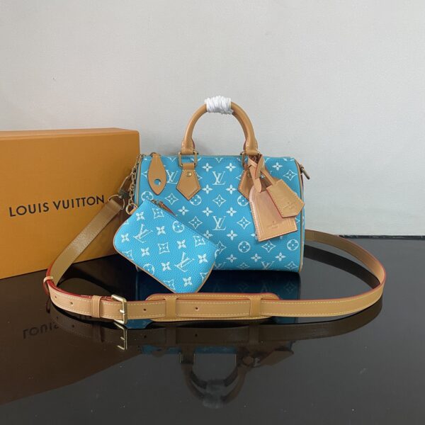 1:1 Replica Louis Vuitton LV Speedy P9 Bandoulière 25 Monogram Pattern Luxury Bag For Women 9.8in/25cm - M1156124
