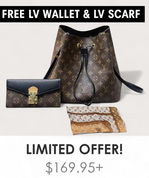 Big Bag + Gifts (FREE LV Wallet & FREE LV Scarf)