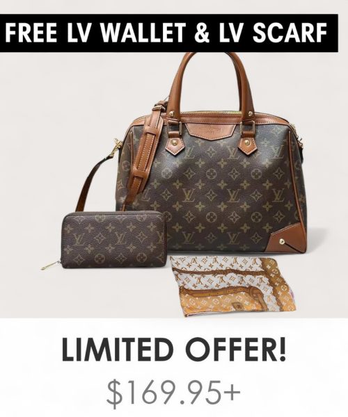 Big Bag + Gifts (FREE LV Wallet & FREE LV Scarf)