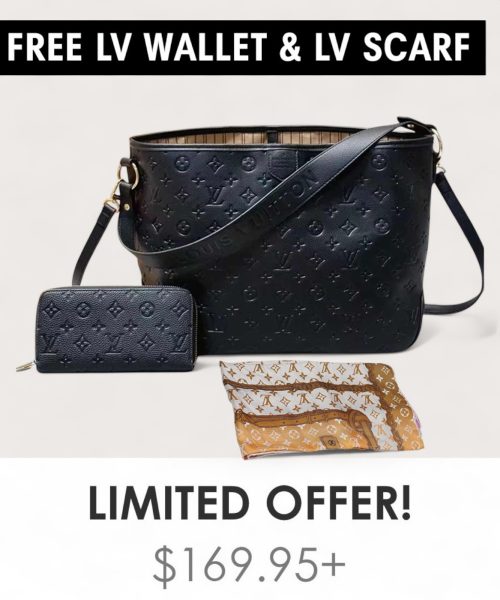 Big Bag + Gifts (FREE LV Wallet & FREE LV Scarf)