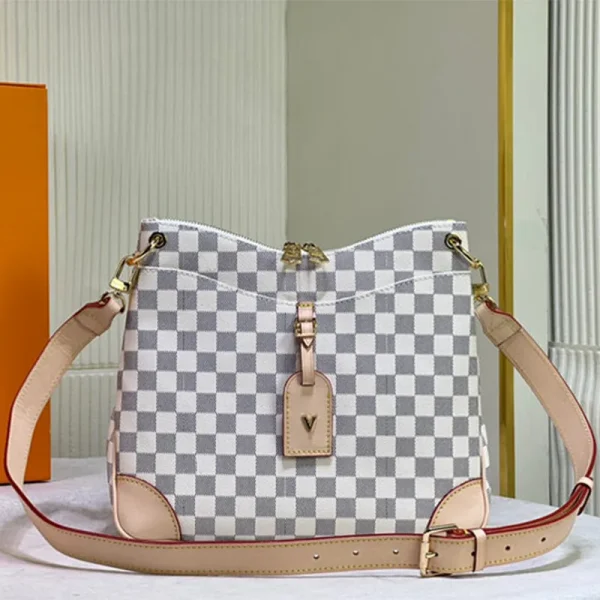 1:1 Replica Louis Vuitton Damier Azur Elegant Women's Handbags - Luxury Handbags 31cm